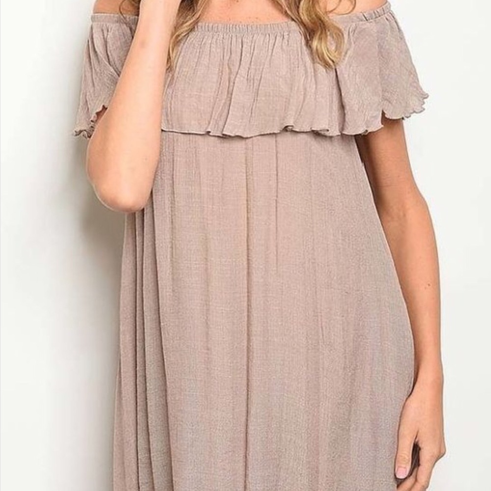 Off shoulder dress